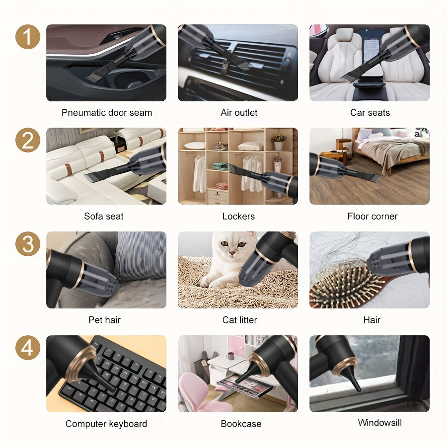 Handheld Wireless Portable Vacuum Cleaner