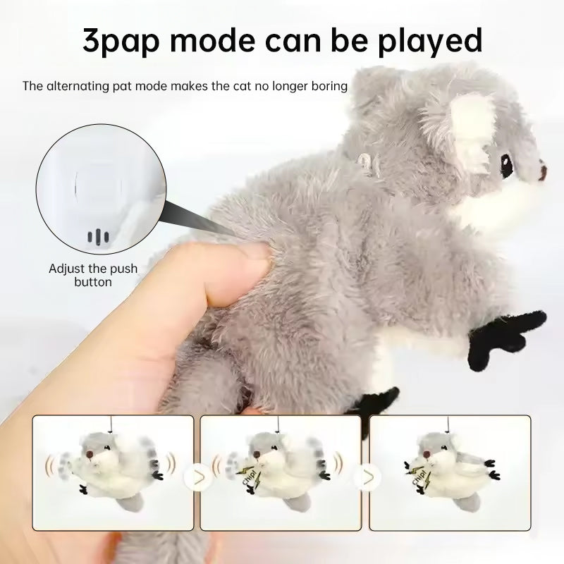 Rechargeable Chirping Flapping Bird (Non-Flying) Interactive Cat Toy