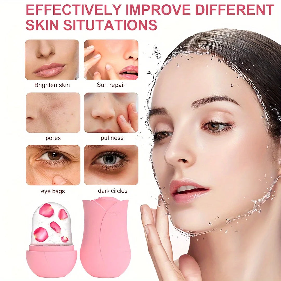 Ice Roller Massager for Face Eyes NeckNatural Skin Toning