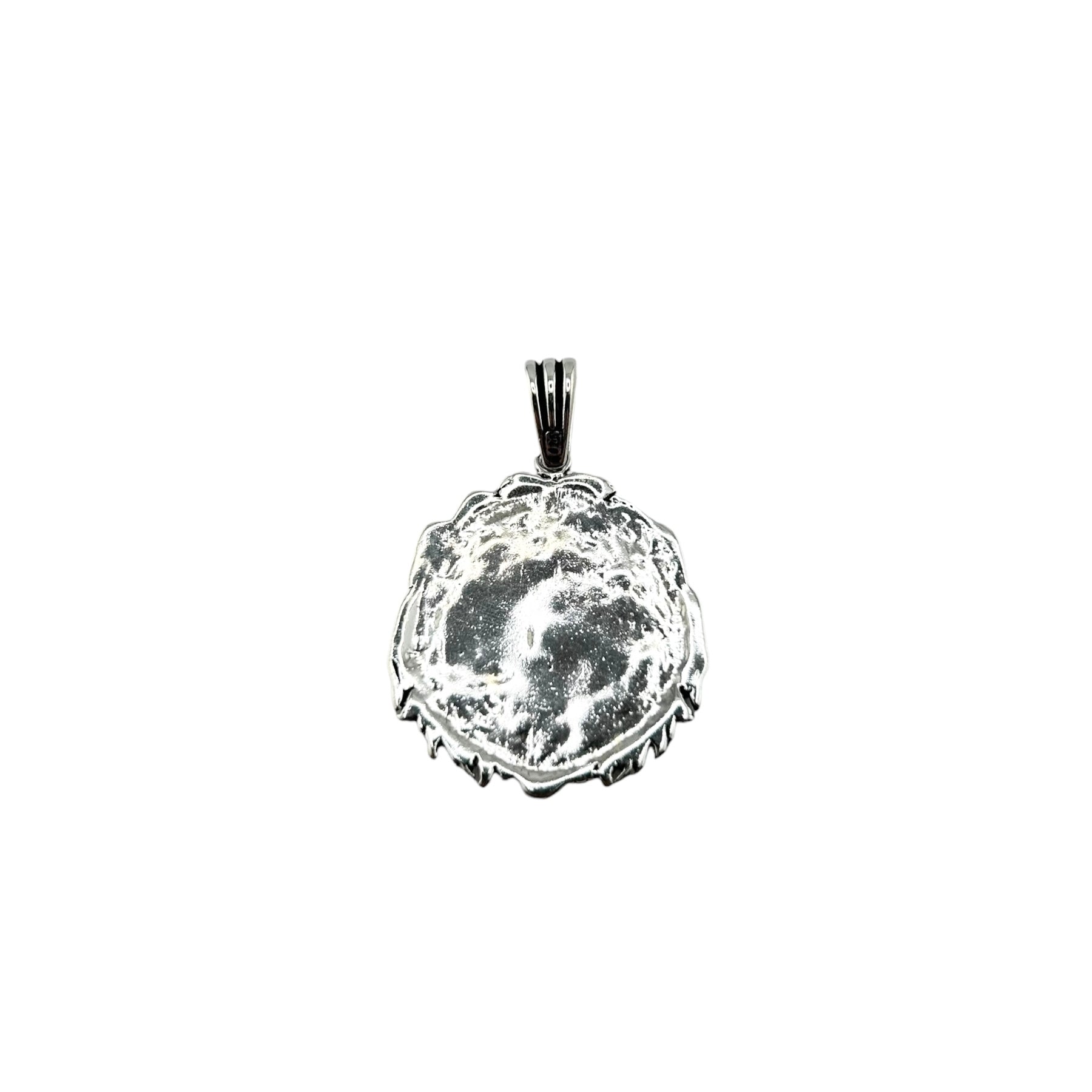 Sterling Silver Lion Mens Pendant