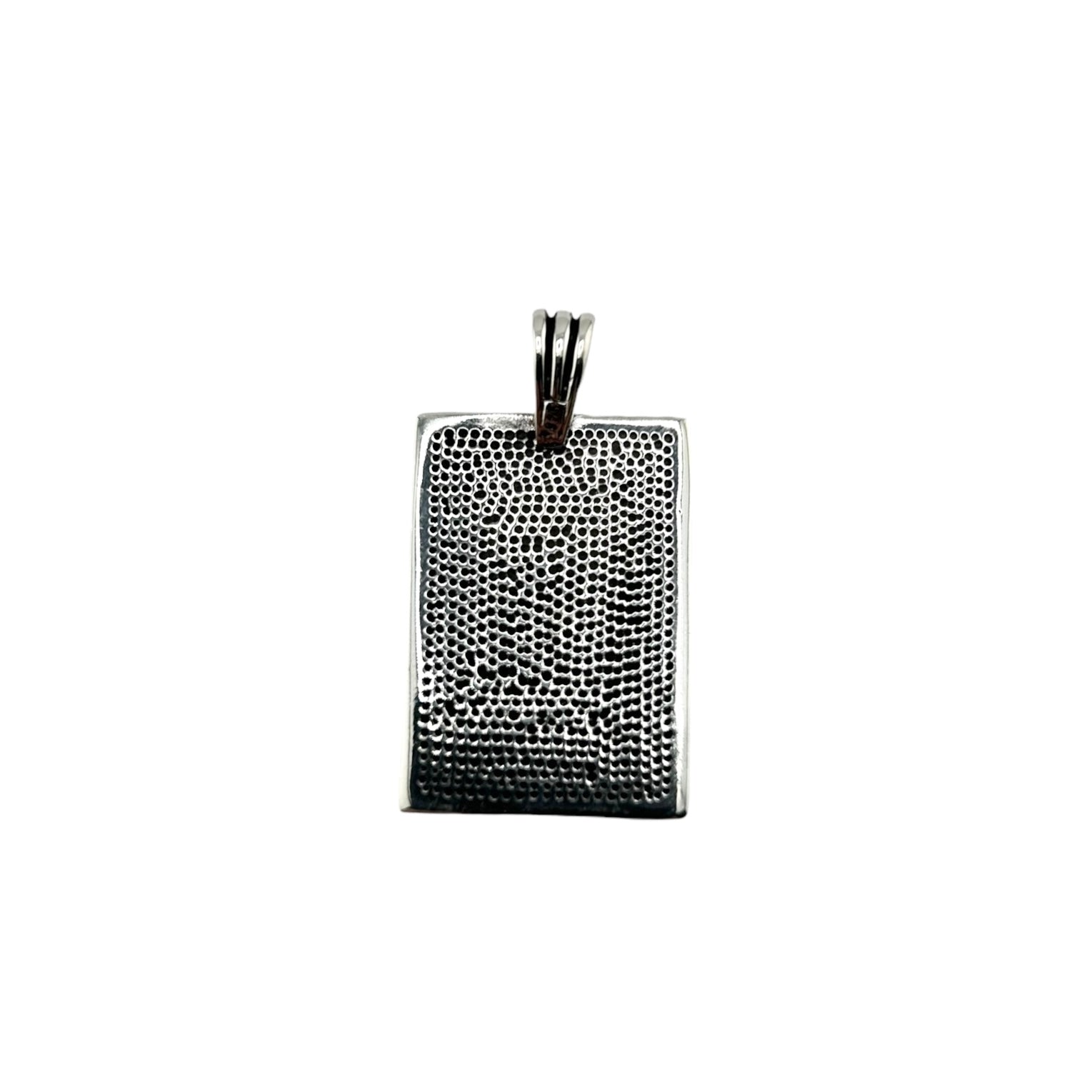 Sterling Silver King of Spades Mens Pendant