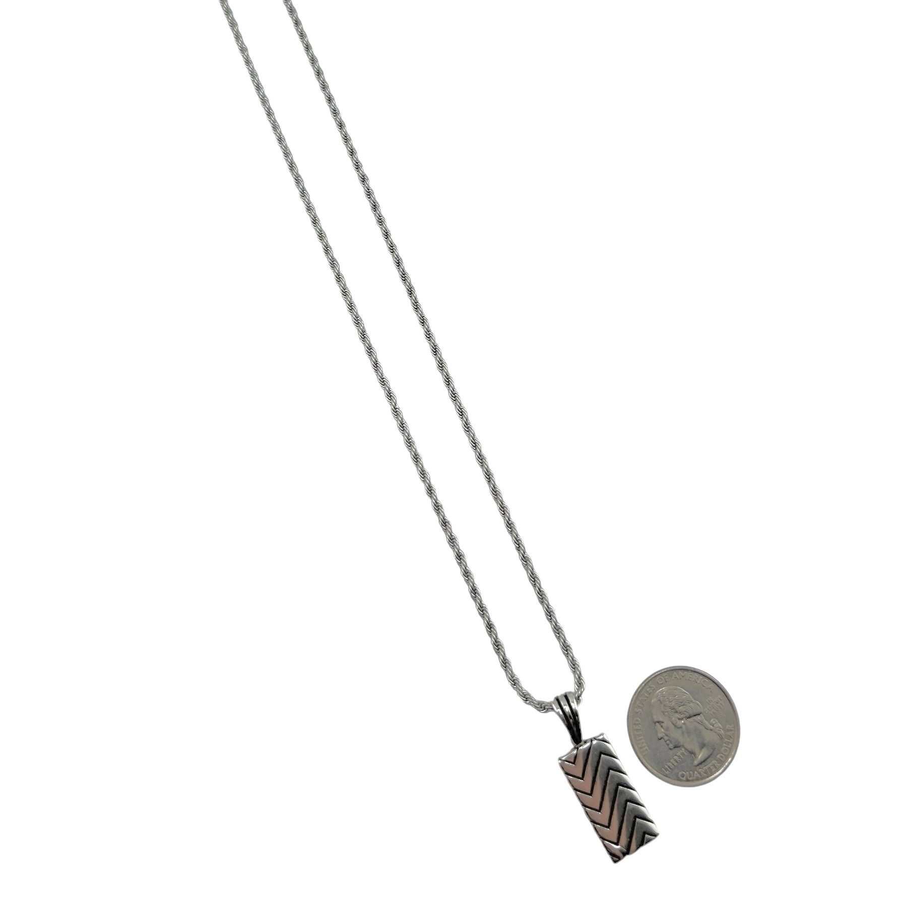 Sterling Silver Mens Pendant