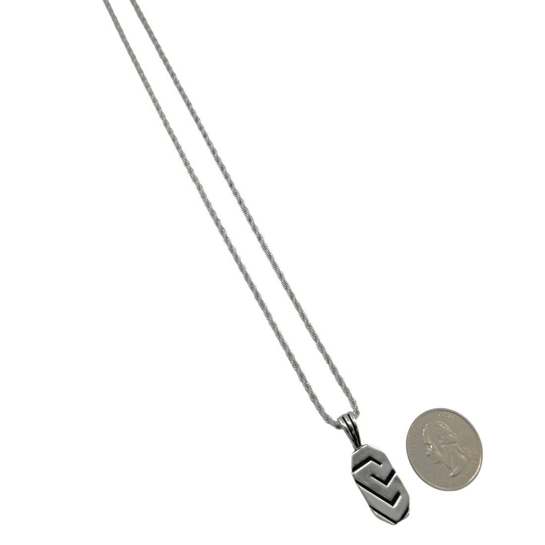 Sterling Silver Mens Pendant