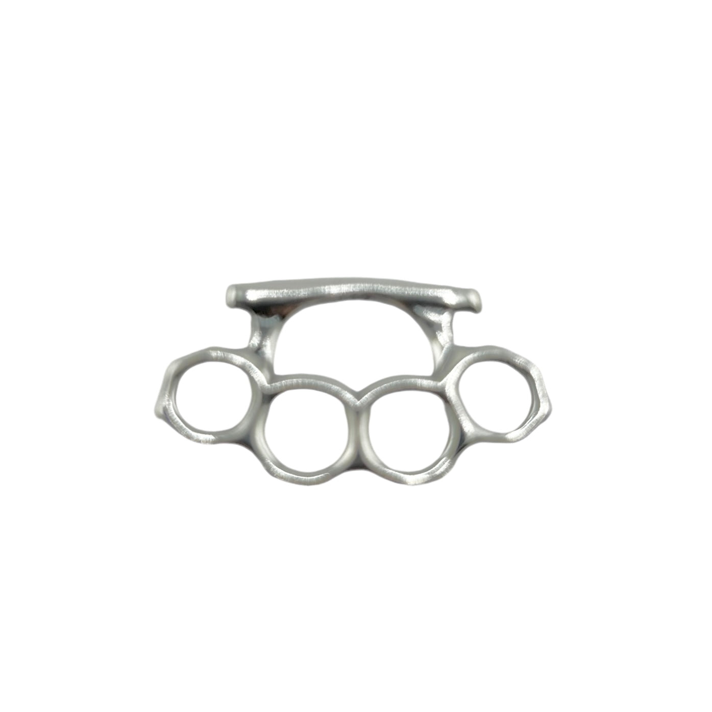 Sterling Silver Brass Knuckle Mens Pendant