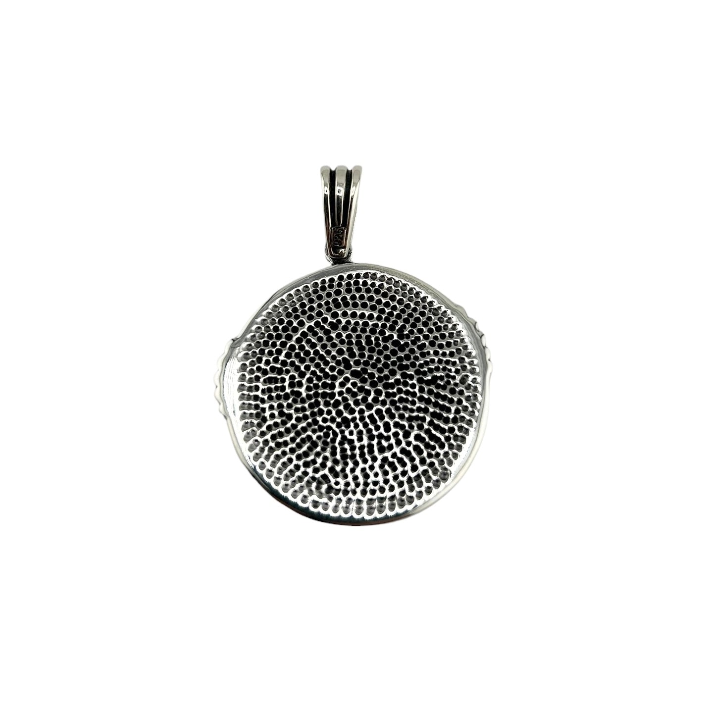 Sterling Silver Flying Eagle Mens Pendant