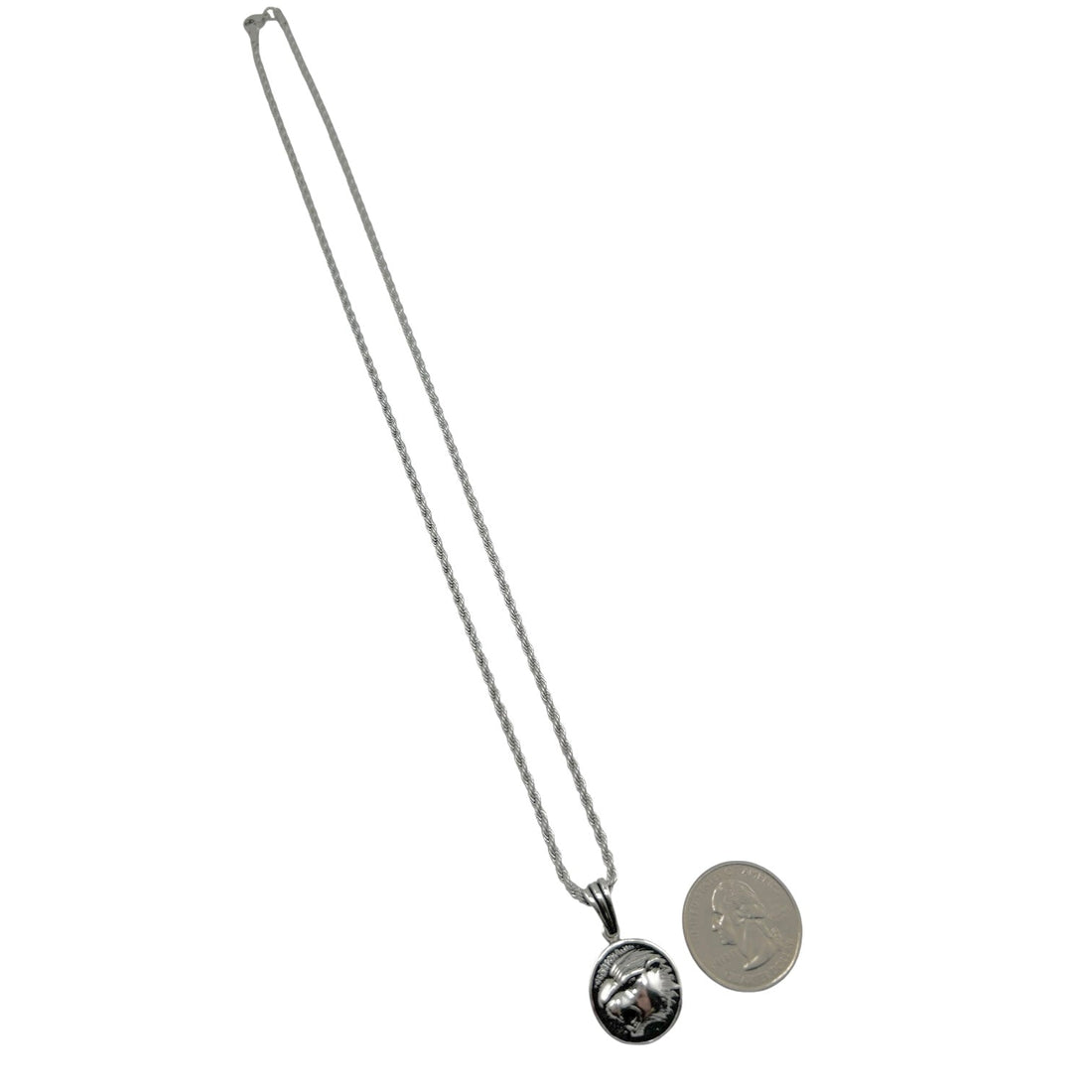 Sterling Silver Bobcat Mens Pendant