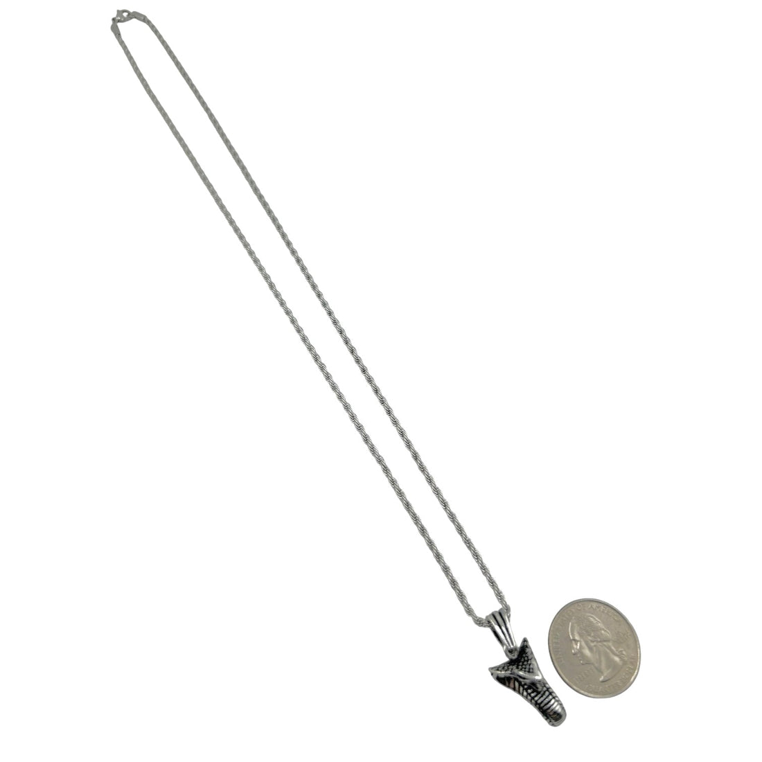 Sterling Silver Cobra Mens Pendant