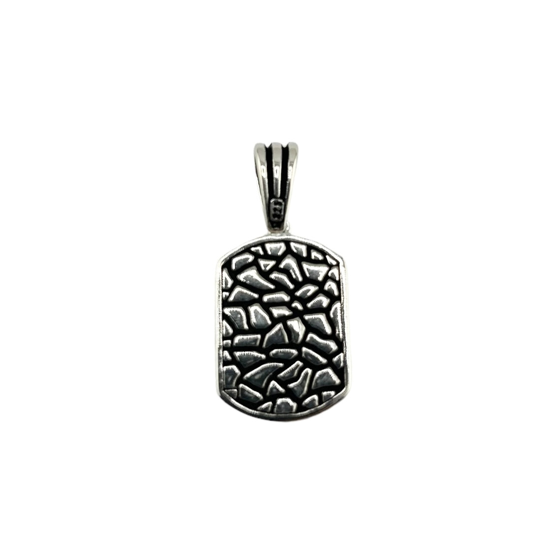 Sterling Silver Turquoise Mens Pendant