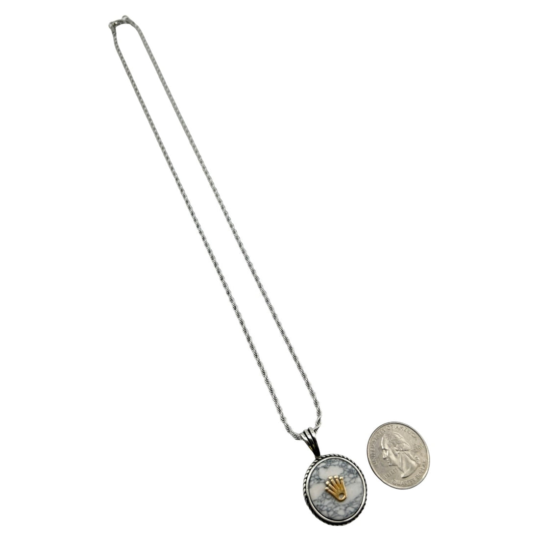 Sterling Silver Mens Pendant