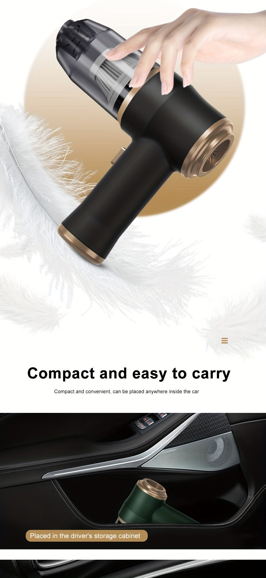 Handheld Wireless Portable Vacuum Cleaner