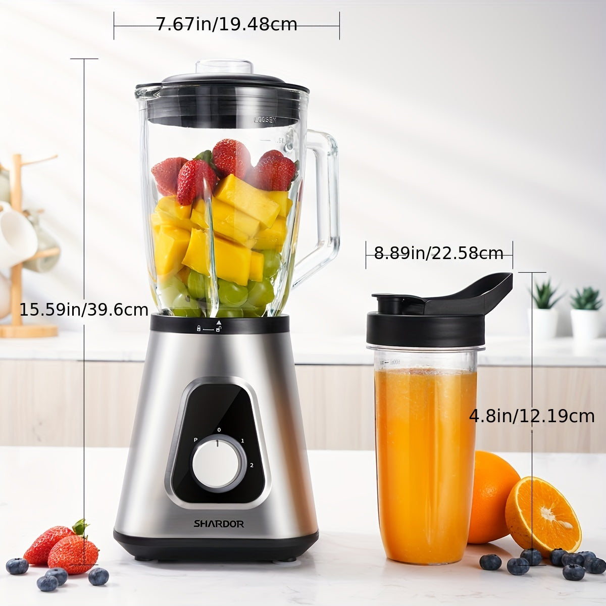SHARDOR Countertop Blender