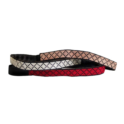 Hand-Made Embroidery Tatreez Tribal Headband - Peach