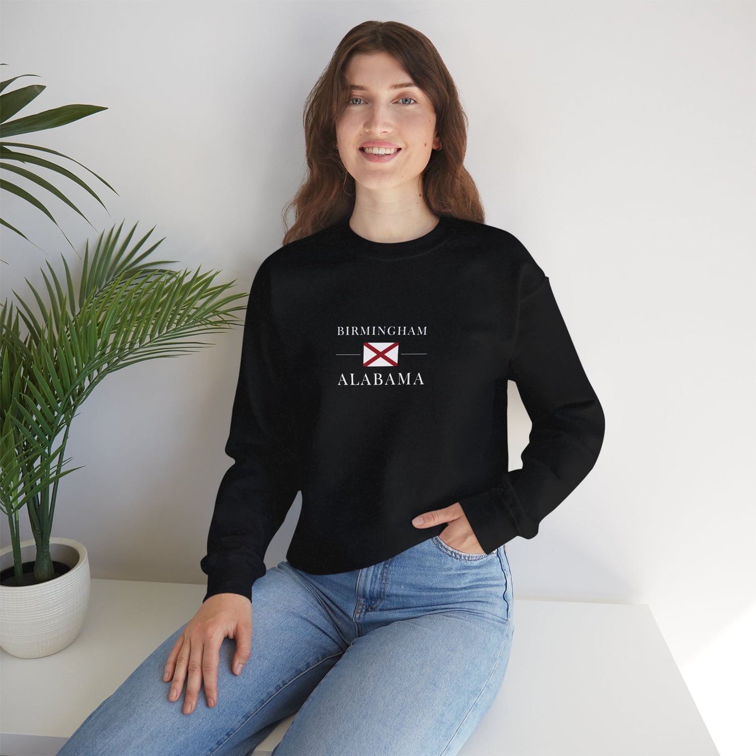 Alabama Hometown Unisex Crewneck Sweatshirt
