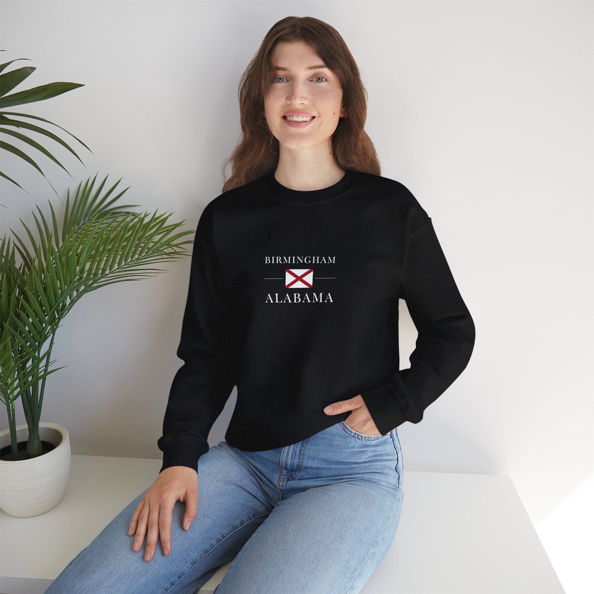 Alabama Hometown Unisex Crewneck Sweatshirt
