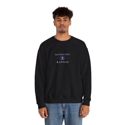 Kansas Hometown Unisex Crewneck Sweatshirt