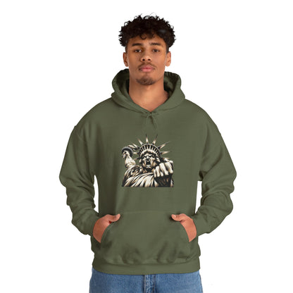 Angry Liberty Unisex Heavy Blend Hoodie