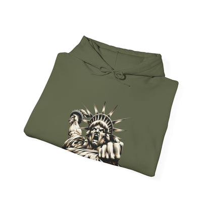 Angry Liberty Unisex Heavy Blend Hoodie
