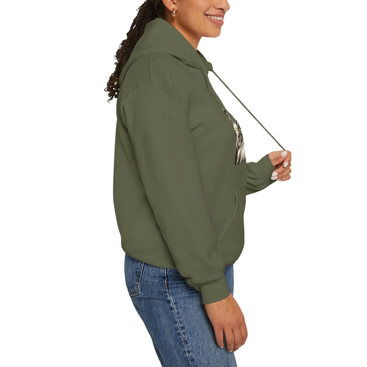 Angry Liberty Unisex Heavy Blend Hoodie