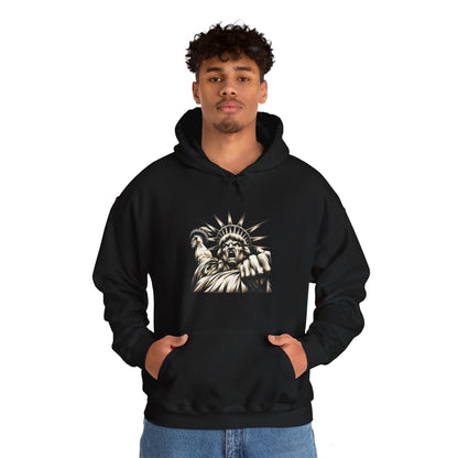 Angry Liberty Unisex Heavy Blend Hoodie