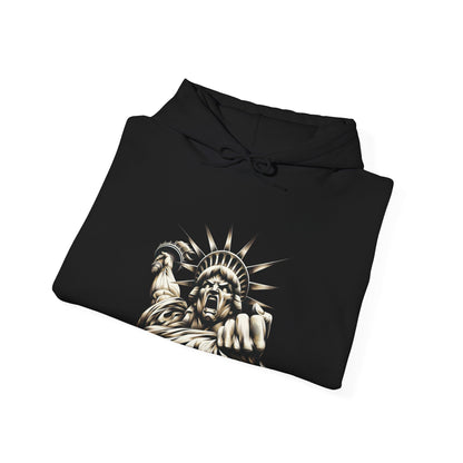 Angry Liberty Unisex Heavy Blend Hoodie