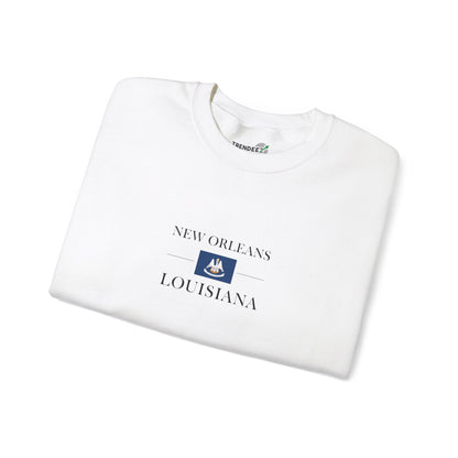 Louisiana Hometown Unisex Crewneck Sweatshirt