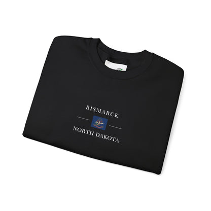 North Dakota Hometown Unisex Crewneck Sweatshirt