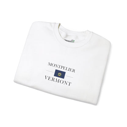 Vermont Hometown Unisex Crewneck Sweatshirt