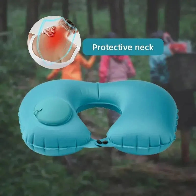 U Shape Neck Air Inflatable Pillow