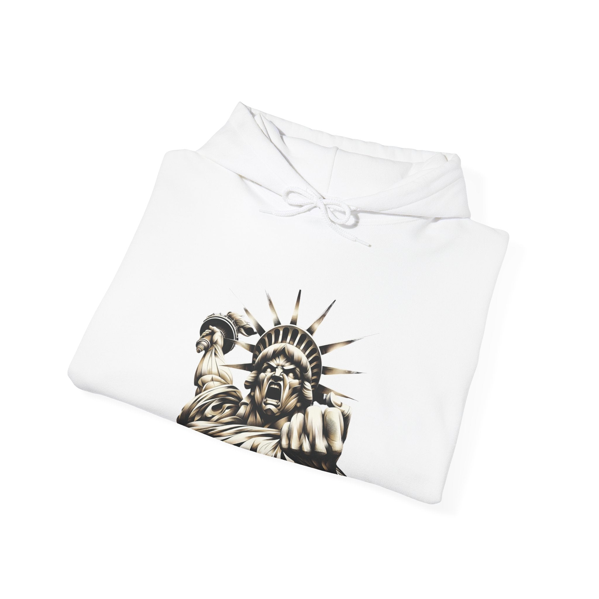 Angry Liberty Unisex Heavy Blend Hoodie