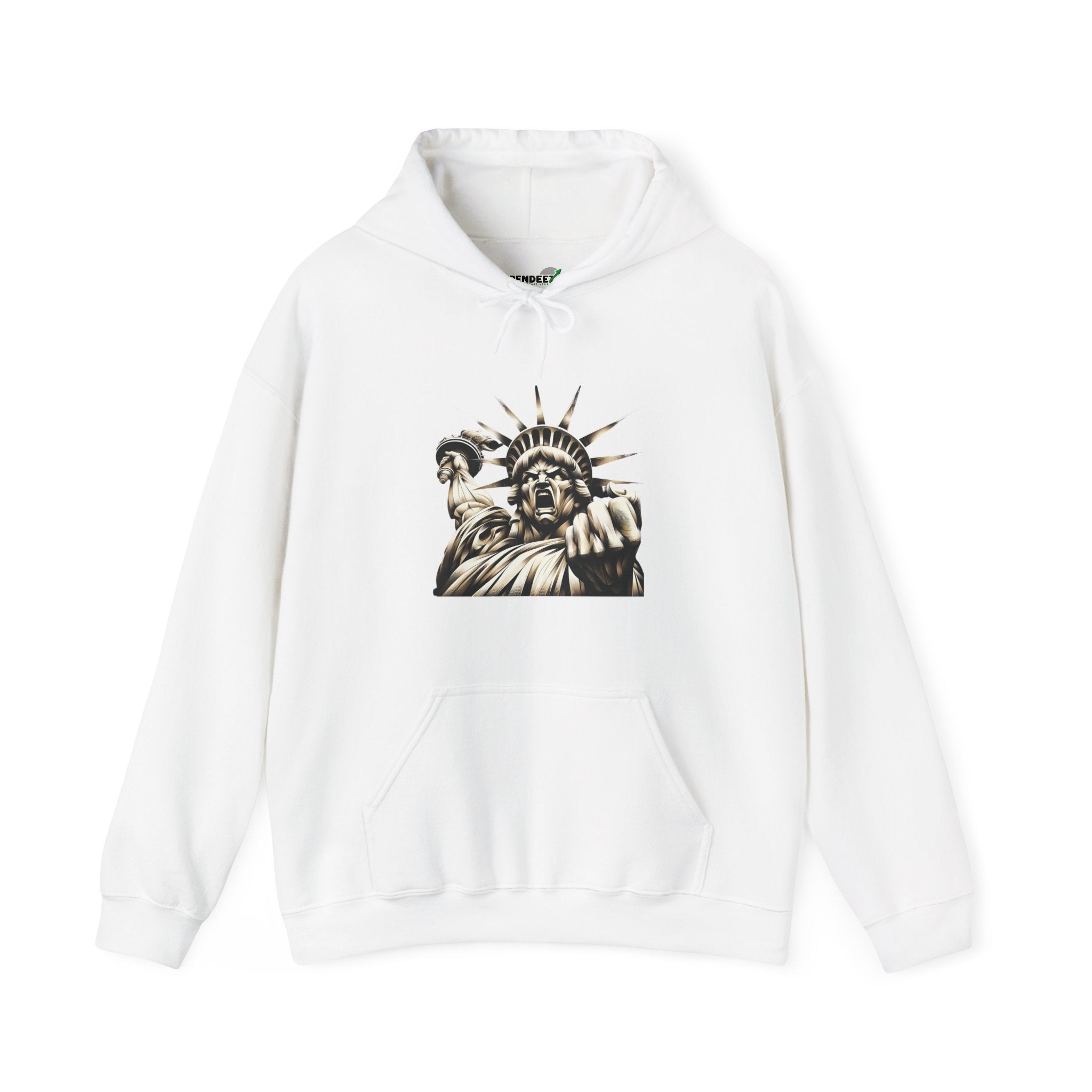 Angry Liberty Unisex Heavy Blend Hoodie