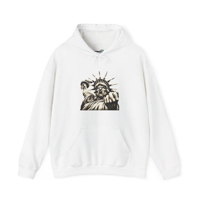 Angry Liberty Unisex Heavy Blend Hoodie