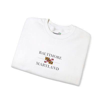 Maryland Hometown Unisex Crewneck Sweatshirt