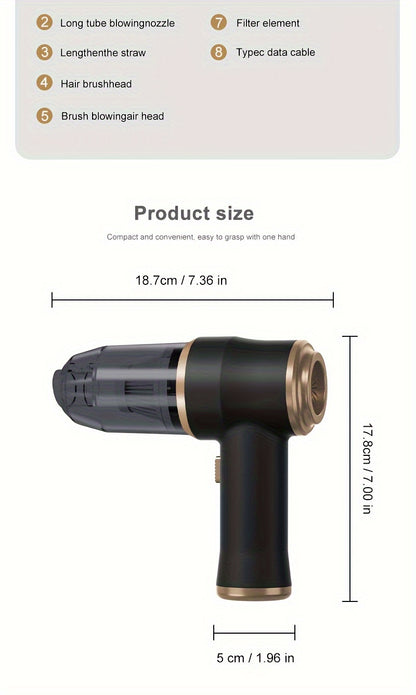 Handheld Wireless Portable Vacuum Cleaner