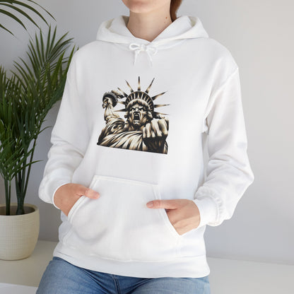 Angry Liberty Unisex Heavy Blend Hoodie
