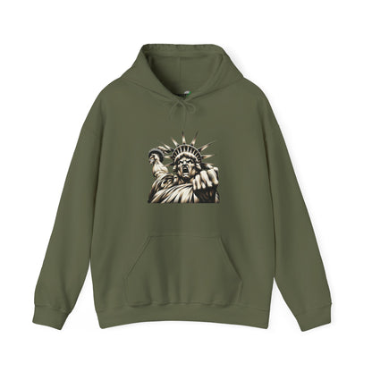 Angry Liberty Unisex Heavy Blend Hoodie