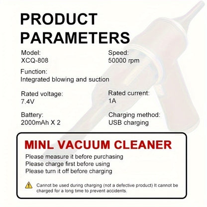 Handheld Wireless Portable Vacuum Cleaner