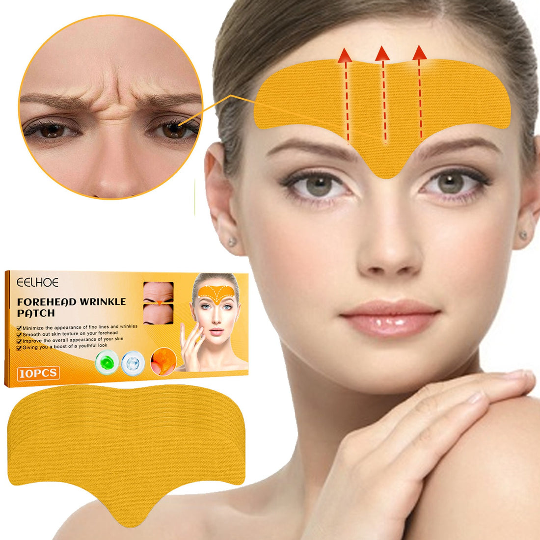 Anti-Aging Collagen Gel Patch - 10pcs
