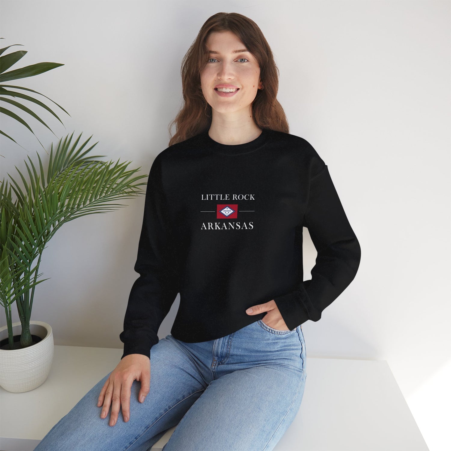 Arkansas Hometown Unisex Crewneck Sweatshirt
