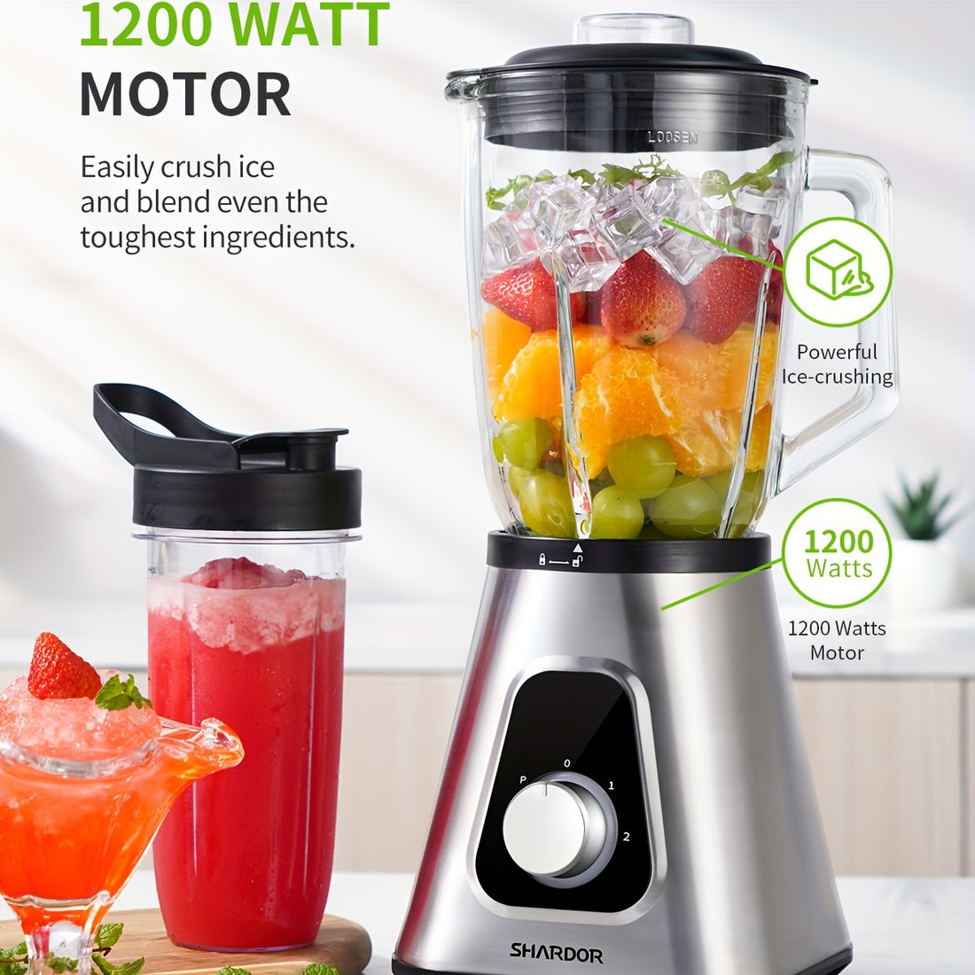 SHARDOR Countertop Blender