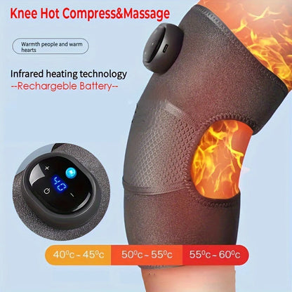 Electric heating knee pad self heating knee massager