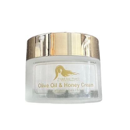 Genuine Dead Sea Olive Oil &amp; Honey Cream 50 ML