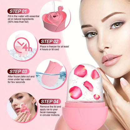 Ice Roller Massager for Face Eyes NeckNatural Skin Toning