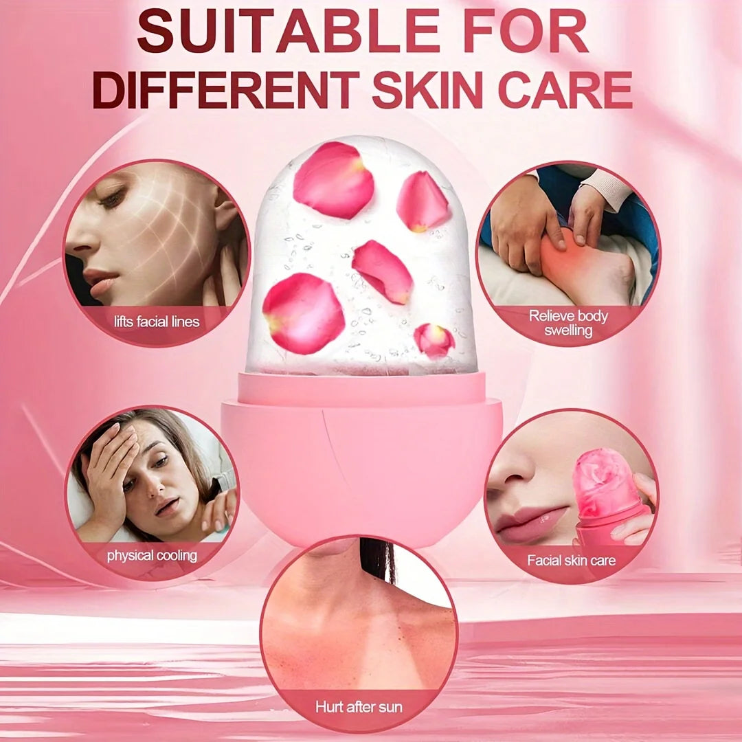 Ice Roller Massager for Face Eyes NeckNatural Skin Toning