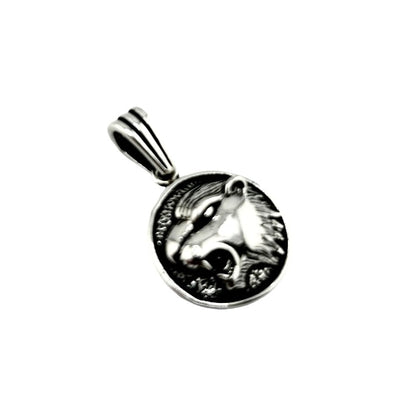Sterling Silver Bobcat Mens Pendant
