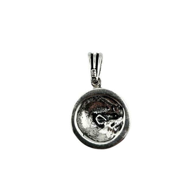 Sterling Silver Bobcat Mens Pendant