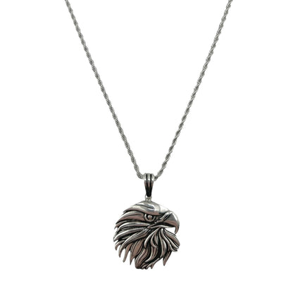 Sterling Silver Eagle Mens Pendant