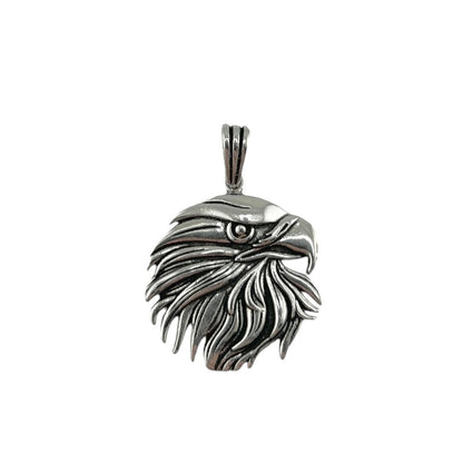 Sterling Silver Eagle Mens Pendant