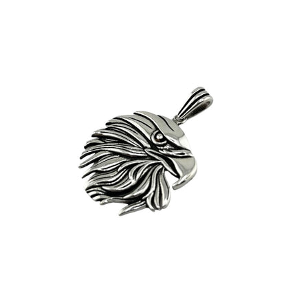 Sterling Silver Eagle Mens Pendant
