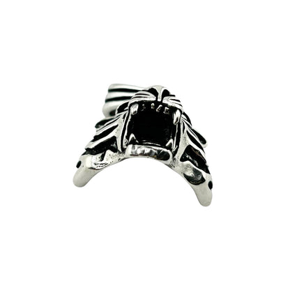 Sterling Silver Tiger Mens Pendant