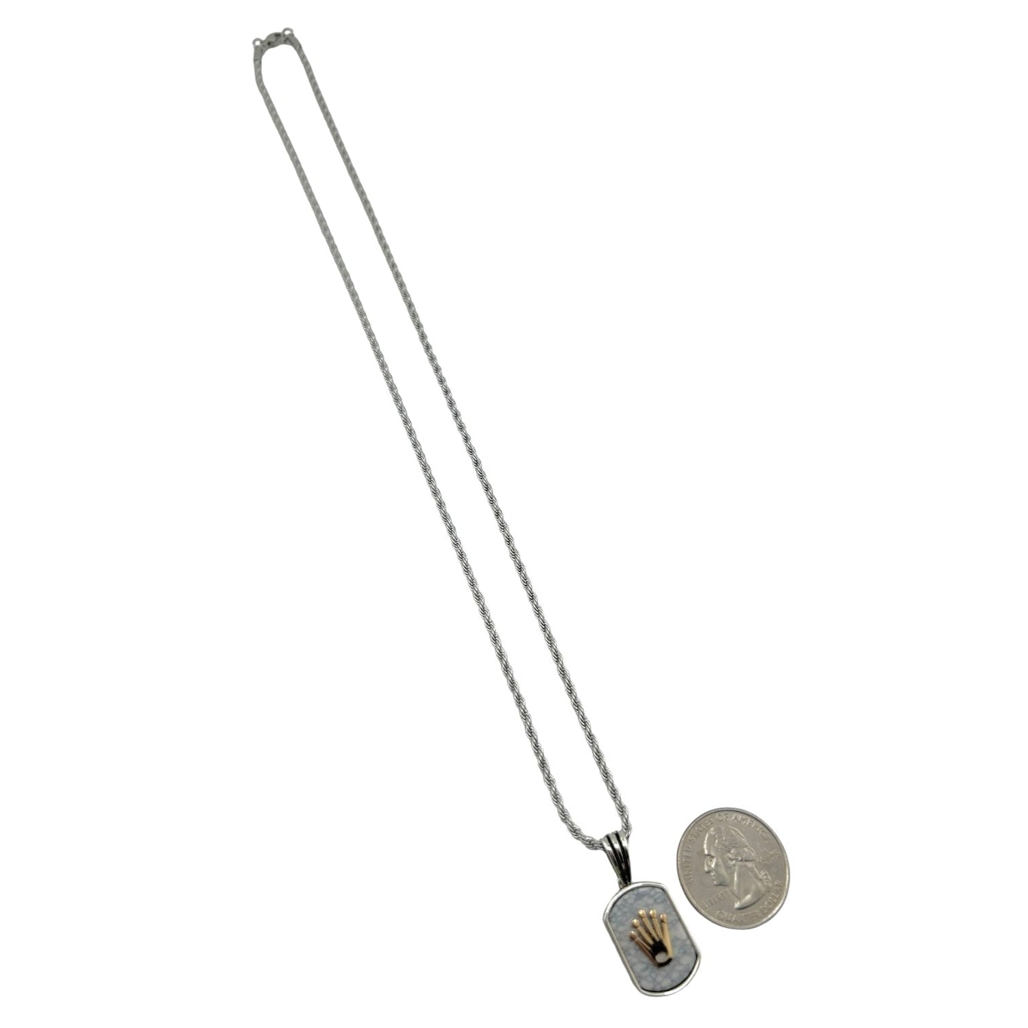 Sterling Silver Mens Pendant